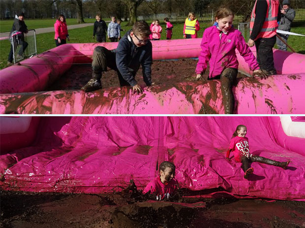 Let the kids loose at Pretty Muddy in Cheltenham.
