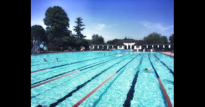 Sandford Parks Lido in Cheltenham is reopening in May