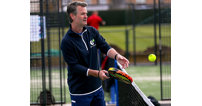 East Glos Club's new padel manager, Kingsley Harris, also offers padel coaching for all ages and abilities.