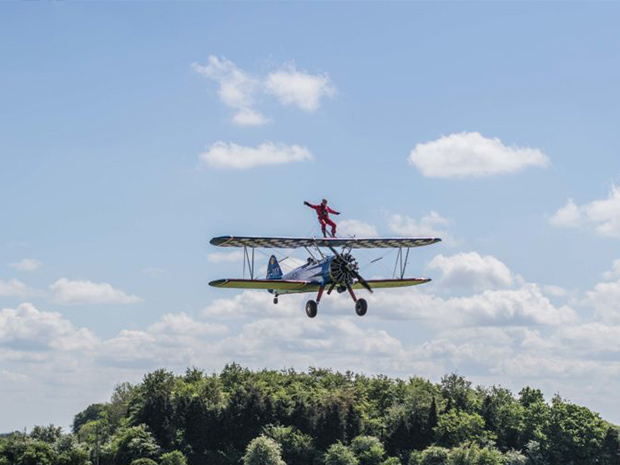 Daredevils can take to the skies at Hope for Tomorrows Wing Walk in June 2021.