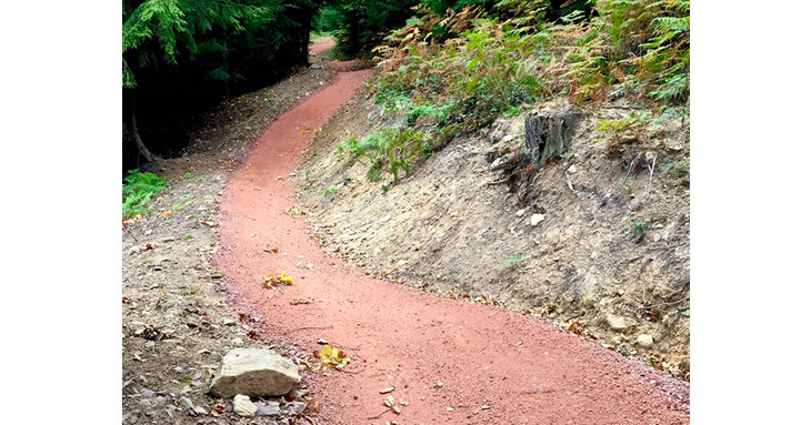 Mountain bikers can test their skills on the new trails which reopened after an upgrade, this September 2020.