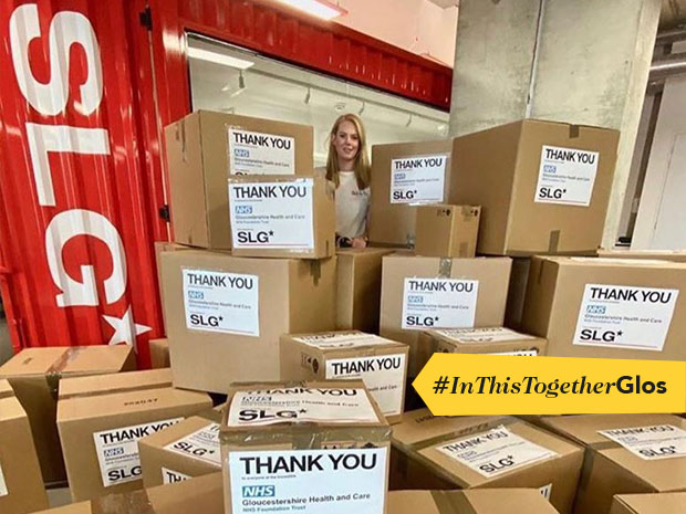 SLG Brands has donated hundreds of beauty products for Gloucestershire NHS workers to enjoy.