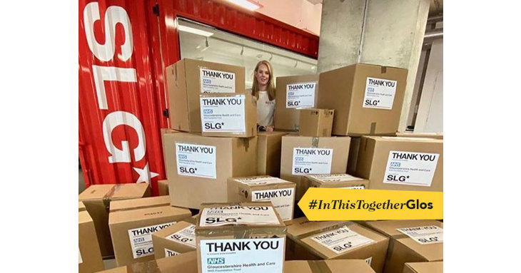 SLG Brands has donated hundreds of beauty products for Gloucestershire NHS workers to enjoy.