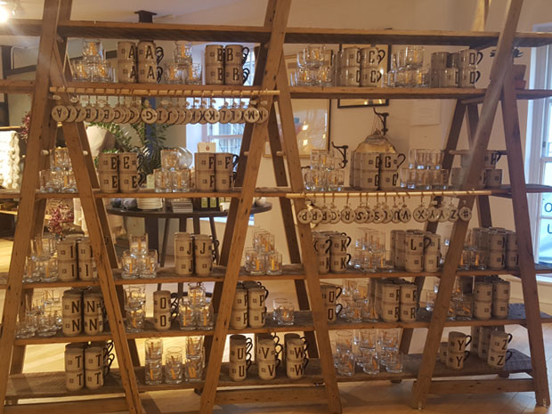 Anthropologie sells a range of clothing, gifts and homeware.