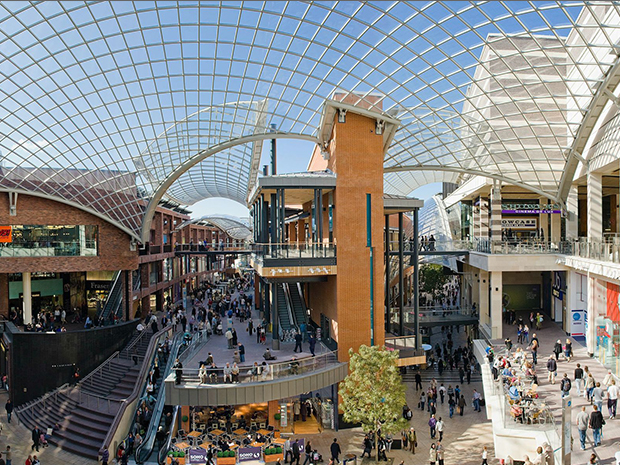 Cabot Circus shopping centre in Bristol will reopen with social distancing measures in place this June 2020.