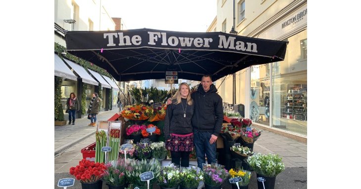 The Flower Man has been an iconic part of Cheltenham High Street for years.