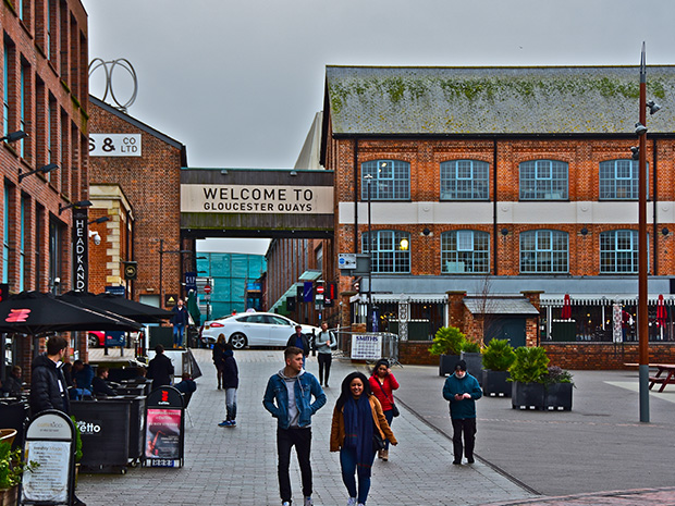 The owner of Gloucester Quays  which is home to the likes of Barbour; Tommy Hilfiger; Levis; Radley and more  has confirmed that the shopping centre is up for sale.