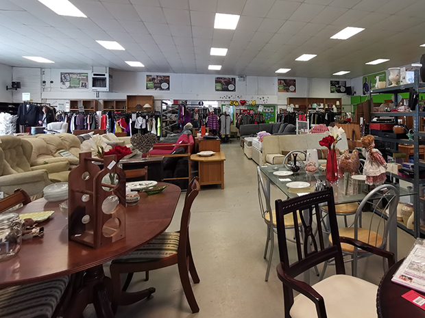 Gloucestershire homelessness charity Emmaus has changed its store layouts to help shoppers stay safe.