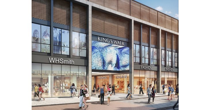 Here's what's in store for the new King's Walk Shopping Centre.