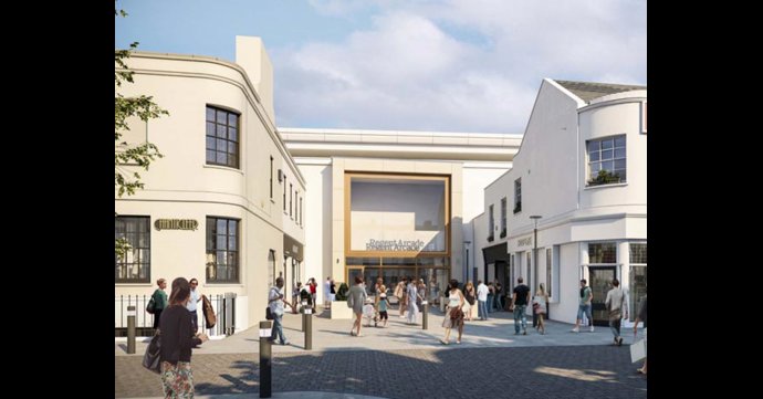 Regent Arcade in Cheltenham is reopening in June