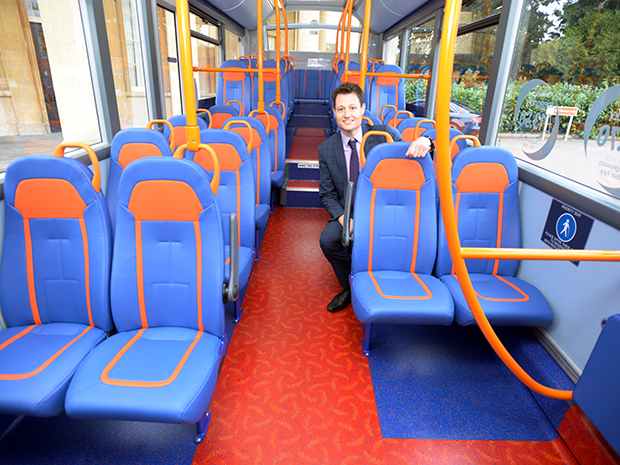 Stagecoach West is making buses in Cheltenham more accessible for visually impaired people