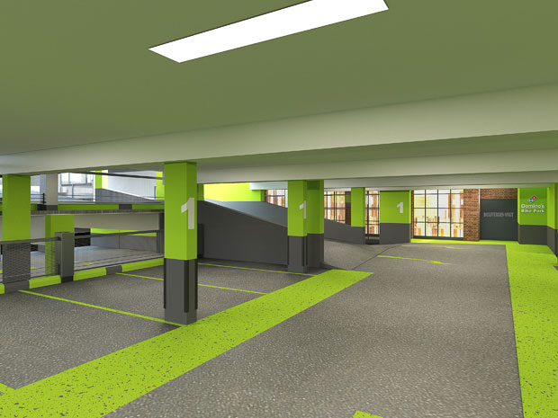 The car park at Merrywalks will also see some improvements