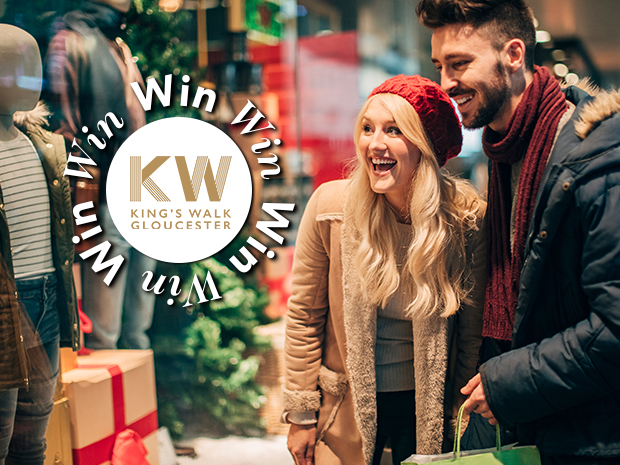 Stock up on gifts galore, winning 200 to spend at Kings Walk Gloucester.