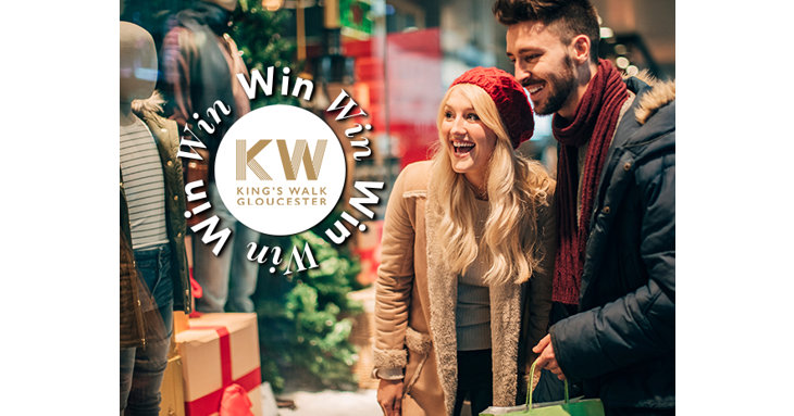 Stock up on gifts galore, winning 200 to spend at Kings Walk Gloucester.