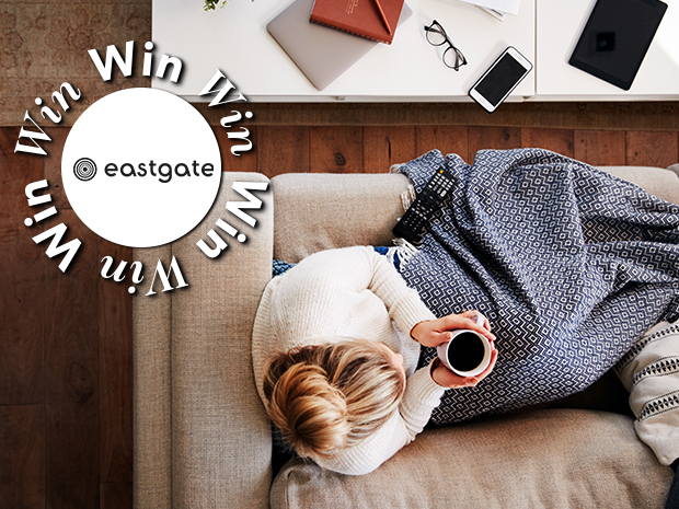 Cosy up on the couch for the ultimate autumn night in with Eastgate Shopping Centre in SoGloss latest competition.