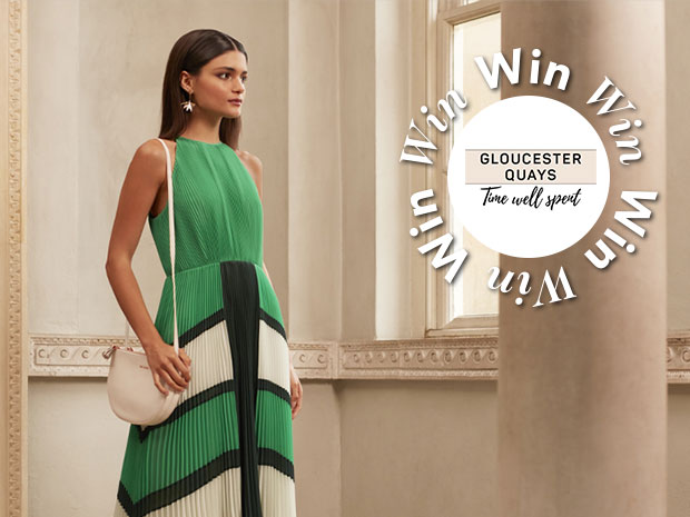 Ted Baker is just one of the Gloucester Quays' stores to get Race Week ready, this spring.