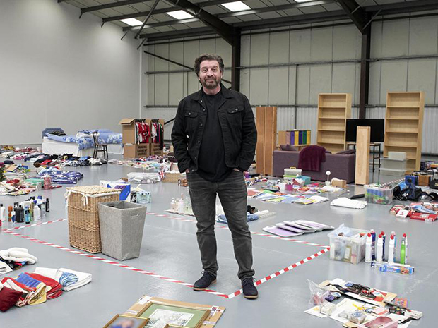 See houses swamped with junk transformed into beautifully redesigned rooms in Channel 5s new home-makeover show, hosted by Nick Knowles.
