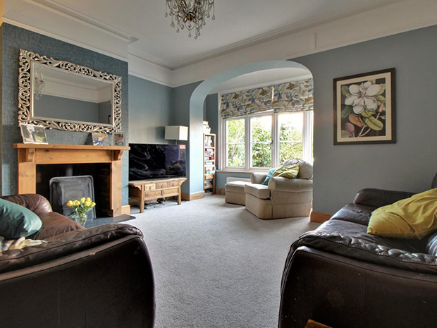 Its spacious rooms have the perfect blend of period features and modern comforts.