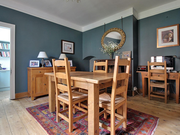 With two reception rooms, there is plenty of space for a dining room or playroom in addition to the lounge.
