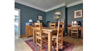 With two reception rooms, there is plenty of space for a dining room or playroom in addition to the lounge.