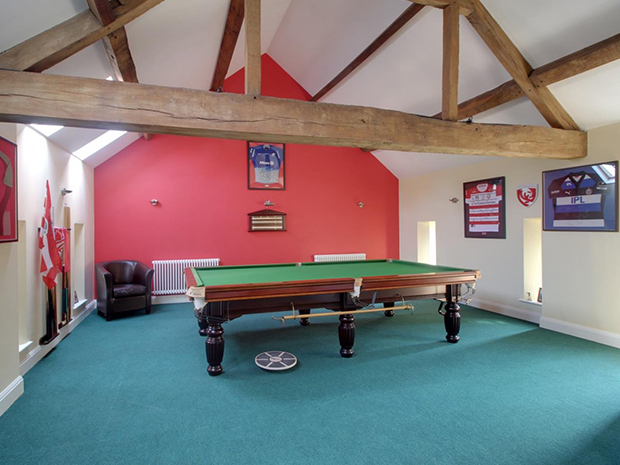 As well as four spacious bedrooms, the huge games room on the first floor would make a fantastic den for older children, or a playroom for younger ones, while the second reception room on the ground floor doubles up as an ideal home office.