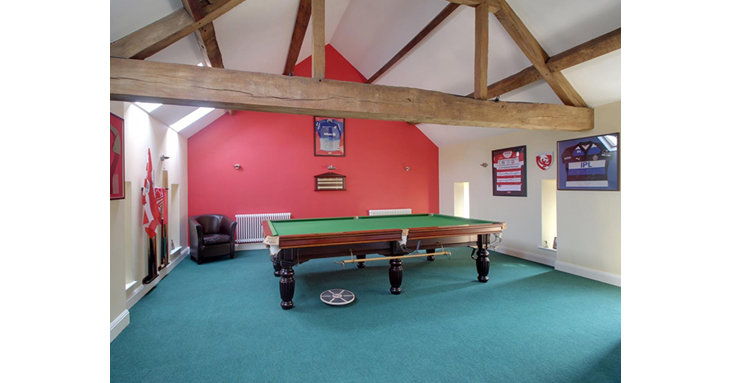 As well as four spacious bedrooms, the huge games room on the first floor would make a fantastic den for older children, or a playroom for younger ones, while the second reception room on the ground floor doubles up as an ideal home office.