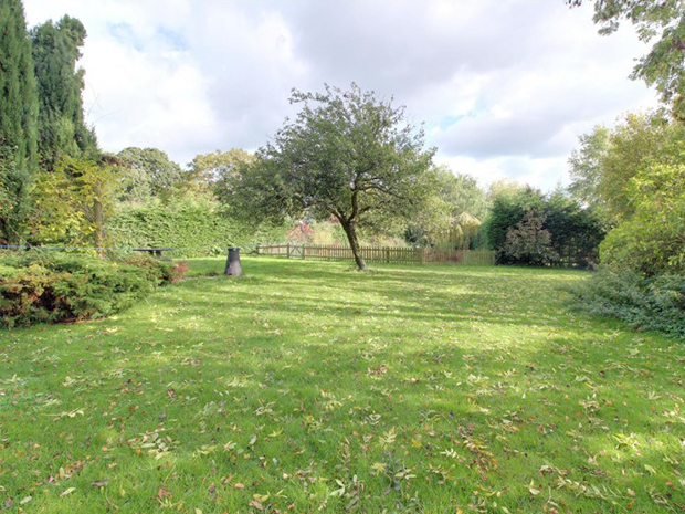 The cottage comes with half an acre of grounds, including areas reserved for nature and wildlife.