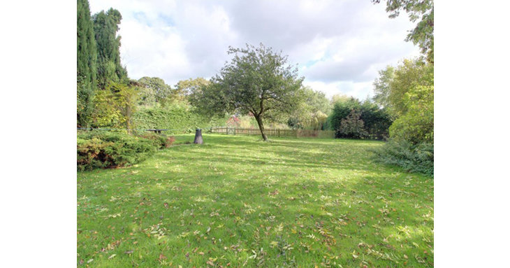 The cottage comes with half an acre of grounds, including areas reserved for nature and wildlife.