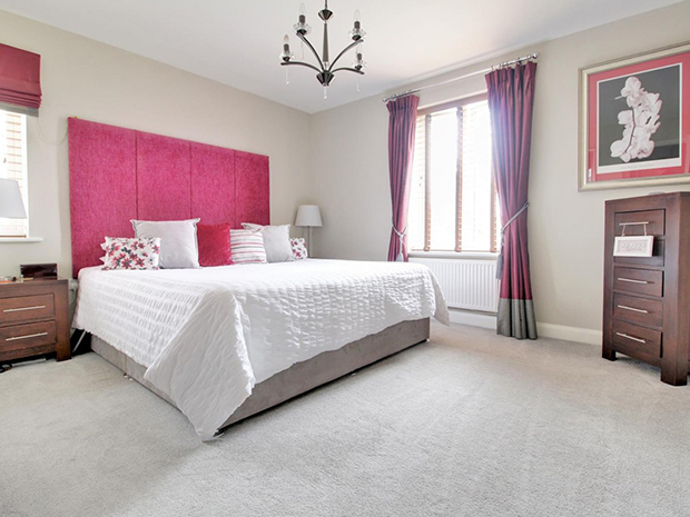 All five of the bedrooms are doubles, with the master bedroom also having fitted wardrobes and an ensuite.