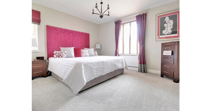 All five of the bedrooms are doubles, with the master bedroom also having fitted wardrobes and an ensuite.