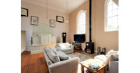 Ebenezer Chapel in Arlingham has been transformed into a three-bedroom home in an idyllic village location.