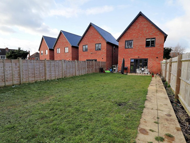 At 70 feet, the back garden is spacious with plenty of room for kids to play, as well as a patio area for alfresco dining.