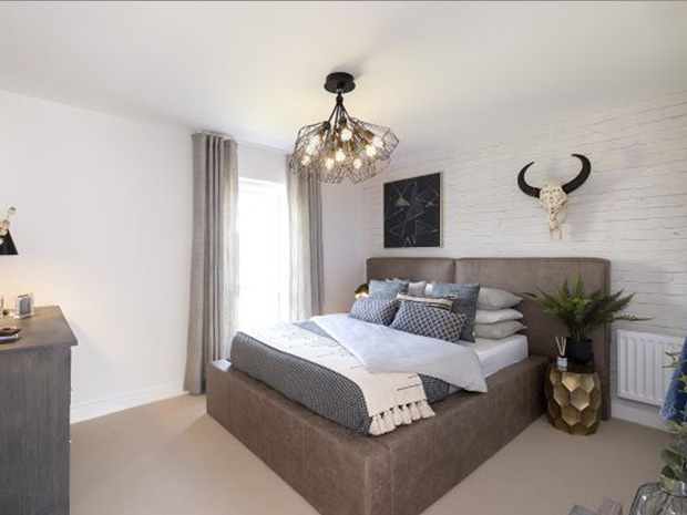 The apartment has two double bedrooms.