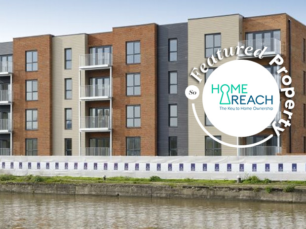 Featured property: A modern two-bed waterside apartment in Gloucester