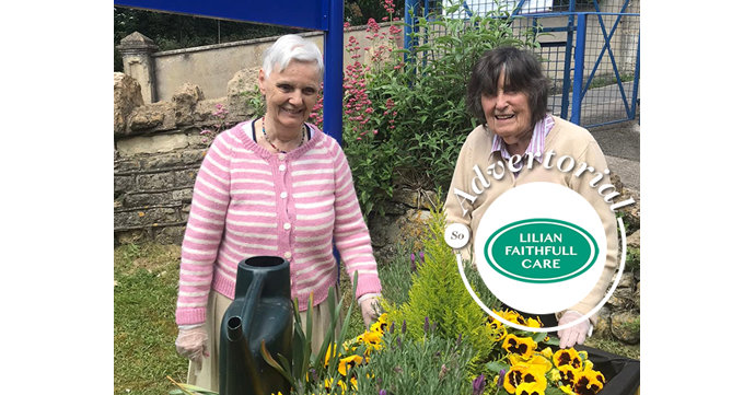 Lilian Faithfull Care launches a new gardening competition in Gloucestershire