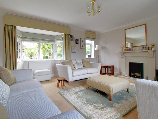 The dcor is clean and modern, with bright, spacious rooms throughout.