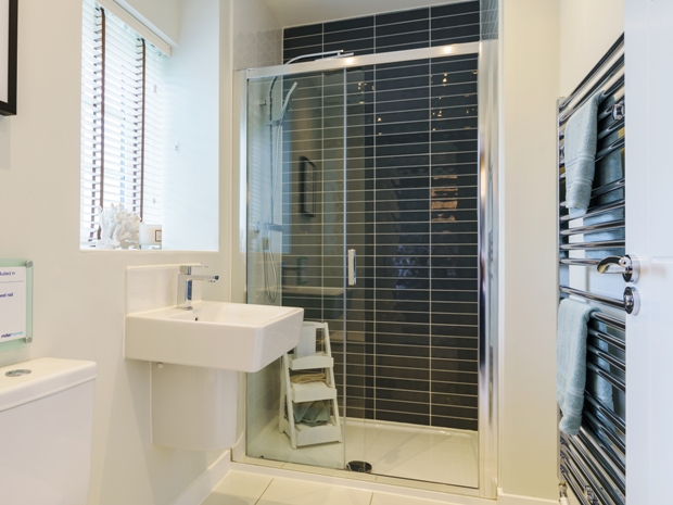 Bathrooms have been finished to a high standard.