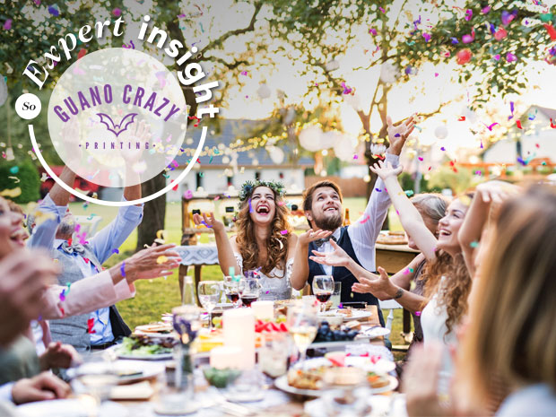 Guano Crazy Printing expert insight: Adding the personal touch to your wedding