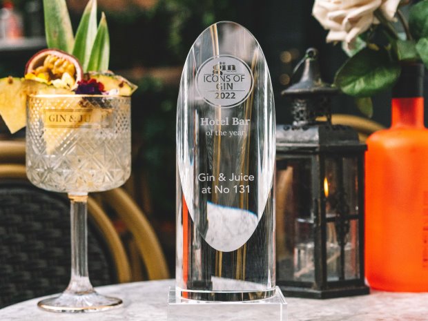 Julian Dunkertons Midas touch when it comes to business continues, with his Lucky Onion Groups Gin & Juice bar in Cheltenham singled out for top gin honours.