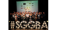 The winners of the SoGlos Gloucestershire Business Awards 2021 take to the stage for another round of applause.