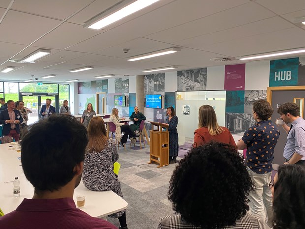 Those featured in SoGloss 40 under 40 business were celebrated at an exclusive event at the University of Gloucestershires Business School in Gloucester.