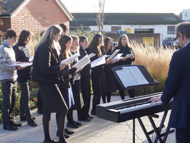 The King's School Gloucester is rounding off a year of community work with a special Christmas party in Gloucestershire