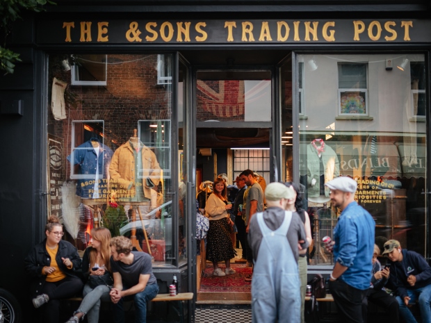 Cheltenham menswear brand, &Sons' 'experiential' Clarence Street store.