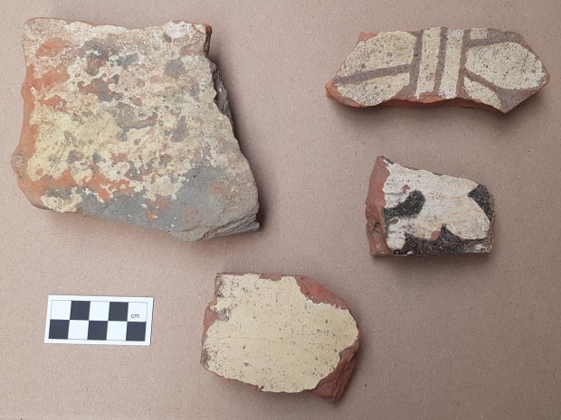 Some of the archaeology already discovered in King's Square during preparations for The Forum development.