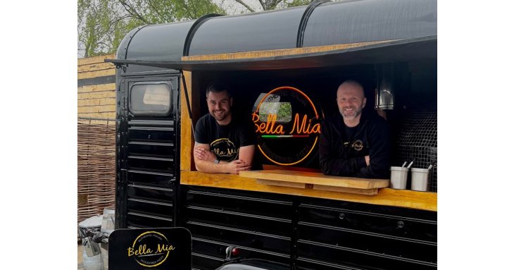 Pizza business Bella Mia, run by Gloucestershire born and bred duo Jamie Di Crescienzo and chef Jake OMalley, has joined the Gloucester Food Dock stable.