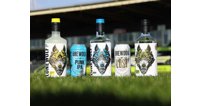 BrewDog's front five lines up on the New lawn pitch at Forest Green Rovers.