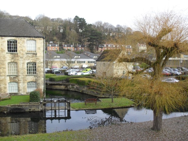 Brimscombe Mill, site of the proposed 150-home waterside redevelopment.