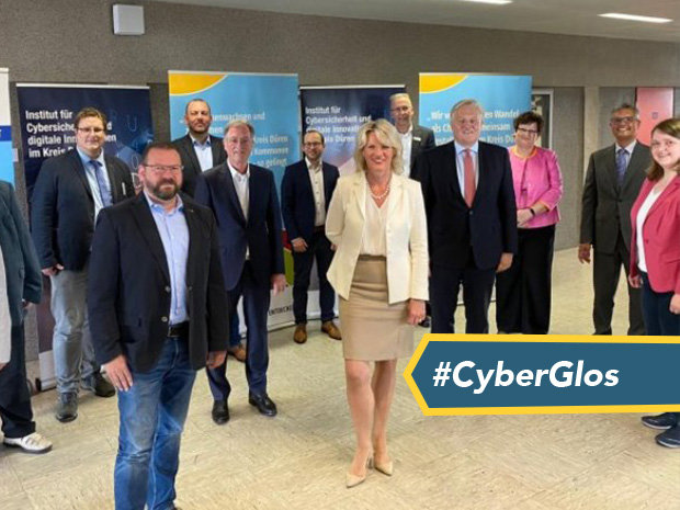 The University of Gloucestershire has unveiled plans to open an institute for cyber security and digital innovation in Germany.
