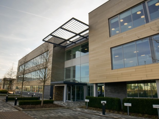 EDFs new home from 2022 - Javelin House, and buildings at Charlton Court and Valiant Court on Gloucester Business Park.