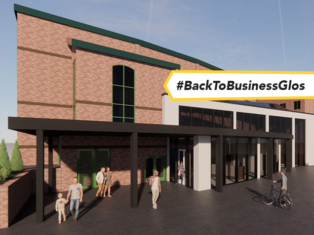 An artist's impression of the 10m University Innovation, Careers and Enterprise Learning Centre planned for Hartpury.